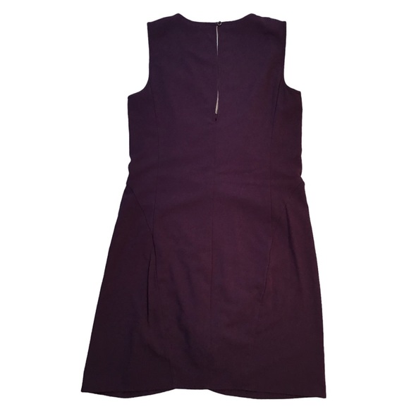 GAP - Cascading Sleeveless Sheath Dress in Plum - Size 6 EUC - Picture 14 of 14